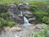 Wasserfall im Tal von Glencoe