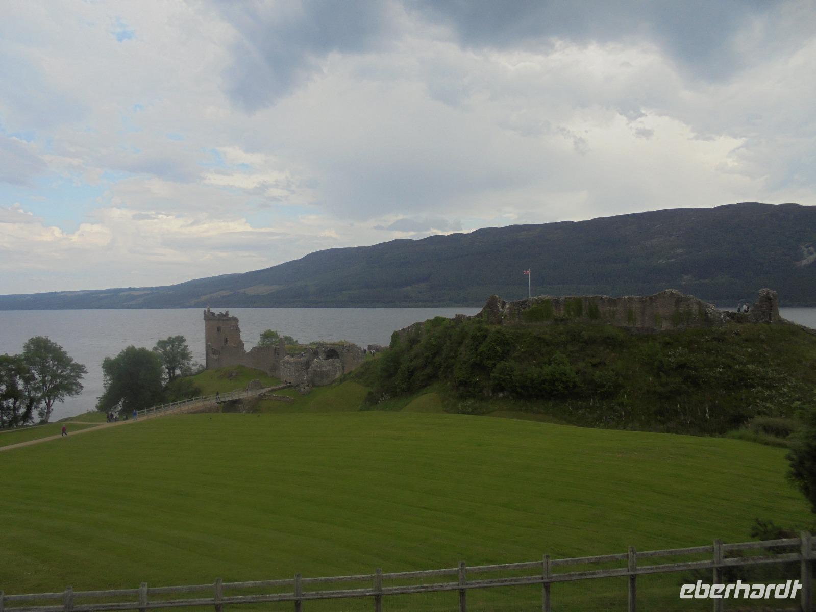 Urqhardt Castle am Loch Ness