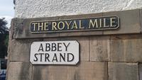 Die königliche Meile in Edinburgh