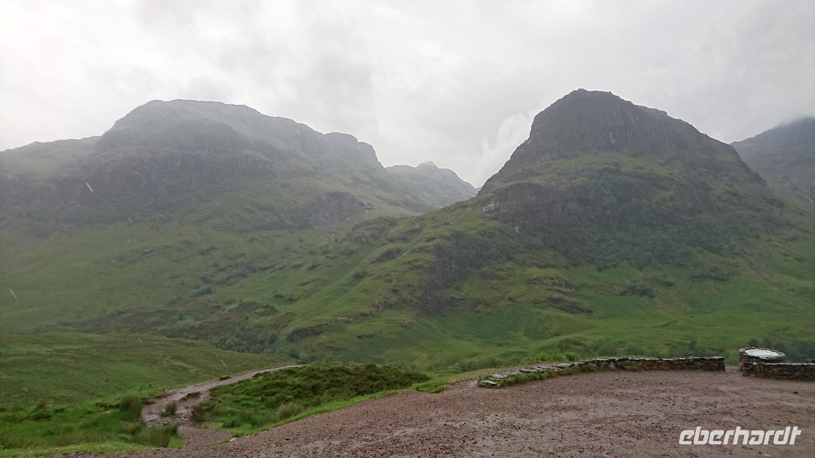 Im Glen Coe, dem Tal der Tränen