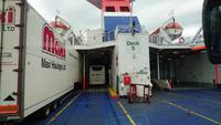 An Bord der Stena Line nach Belfast