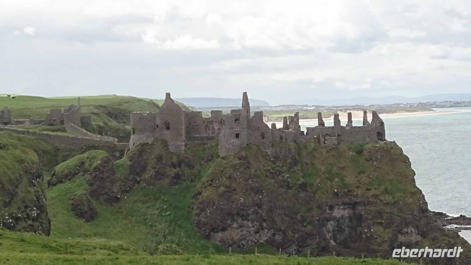 Dunluce Castle an der Nordirischen Küste