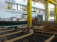 Trockendock auf den Historical Dockyard