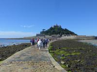 Wanderung zu St. Michael Mount bei Ebbe