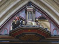 Glockenspiel Uhr Kathedrale Wells innen