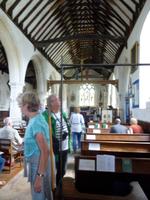 Isle of Wight Fähre Kirche Godshill