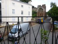 Exeter cafe Ausblick auf 