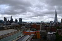 031 London, Tate Modern, Aussichtsetage; City und The Shard