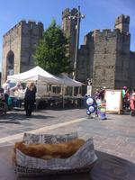 Caernaforn Castle - Zeit für Fish and Chips