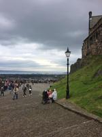 Blick von der Burg in Edinburgh