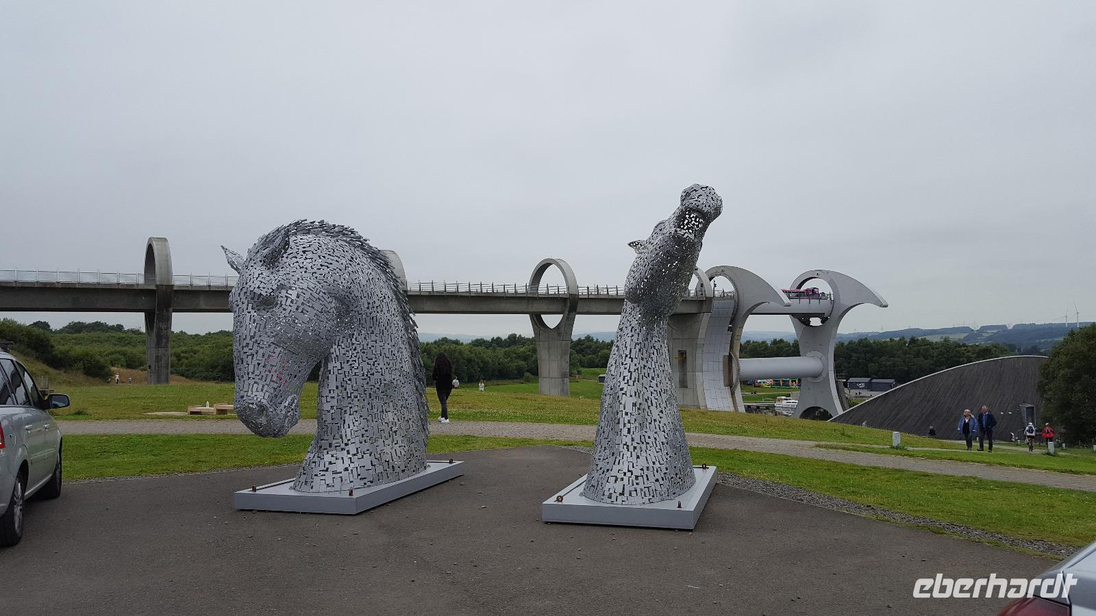 20170725_125143 Kelpies am Falkirk Wheel
