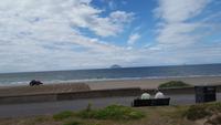 20170728_141217 Mittagspause in Girvan - Blick auf Ailsa Craig