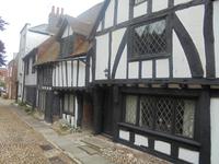 Fachwerkstraße im historischen Städtchen Rye