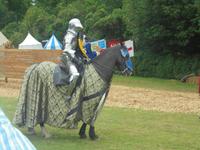 mittelalterliches Tournier im Arundel Castle