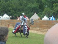 mittelalterliches Tournier im Arundel Castle