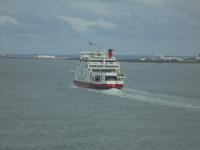 Rückfahrt von der Isle of Wight