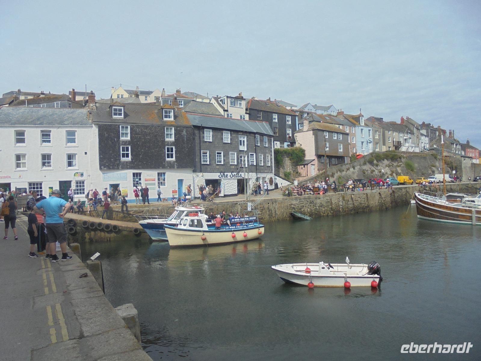 Hafen des Dörfchens Mevagissey