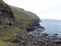 Cornwalls Klippen bei Tintagel