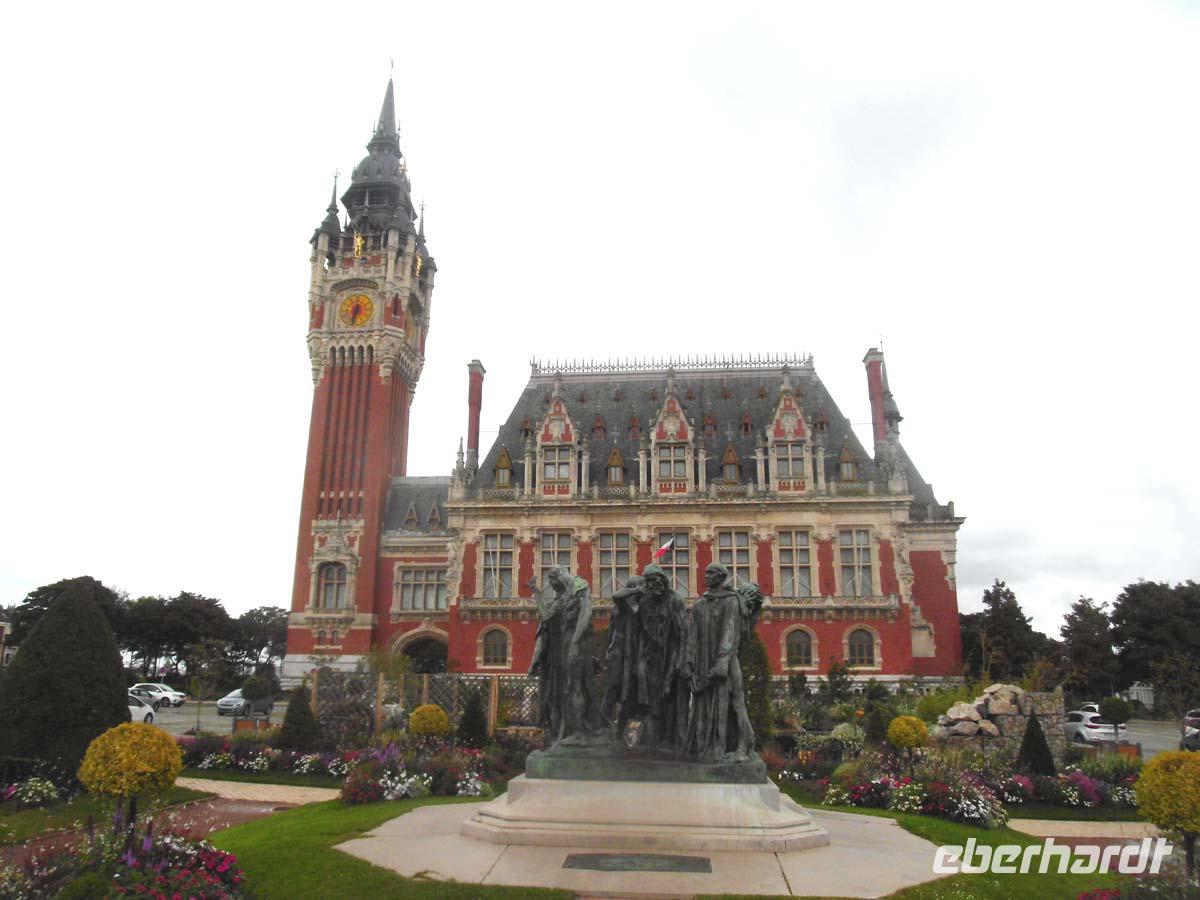 Rathaus und Bürger von Calais