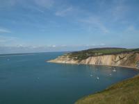 Die Alum Bay auf der Isle of Wight