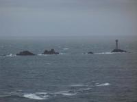 Blick von Lands End aufs Meer