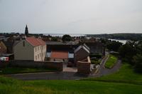 006 Berwick upon Tweed, Blick von den Rampes auf die Tweedmündung