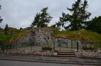 036 Glen Dee, alte Castleruine Braemar