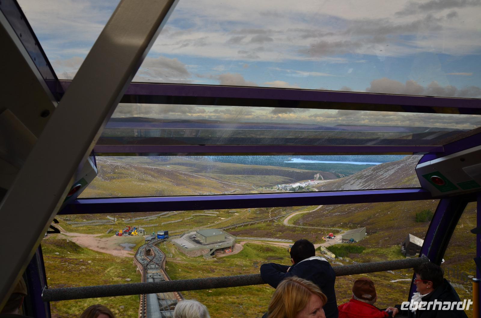 096 Cairngorm Mountain Railway, Auffahrt