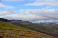 105 Cairngorm Mountain Railway, Aussicht von der Top-Station