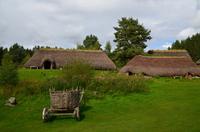 135 Newtonmore, Highland Folk Museum, Blackhouses