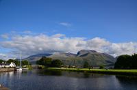 223 Corpach, Eingang zum Kaledonischen Kanal mit Ben Nevis Massiv