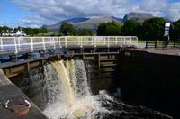 226 Corpach, Eingang zum Kaledonischen Kanal mit Ben Nevis Massiv