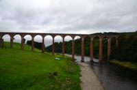 256 Leaderfoot Viaduct 1864 über den Tweed, 18 Bögen