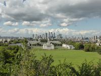 Greenwich - Blick auf Docklands