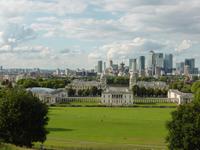 Greenwich - Blick auf die Docklands