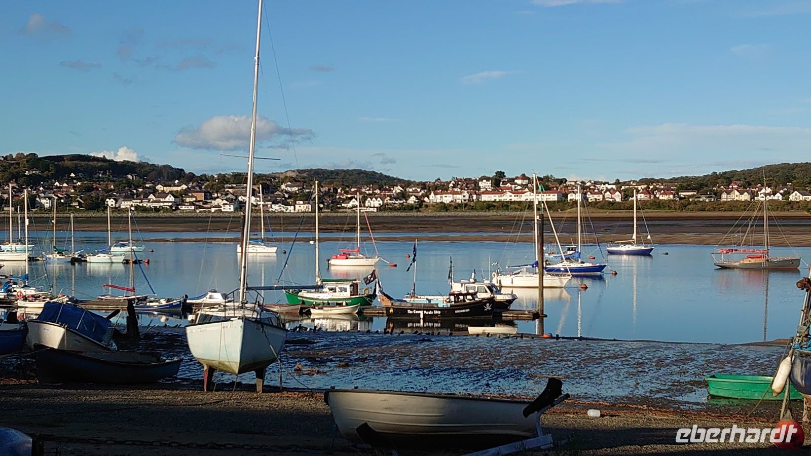 145 Im Hafen von Conwy