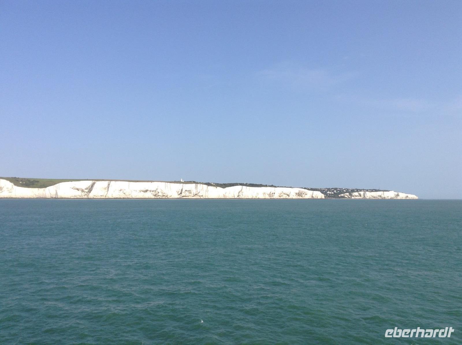 vor der Küste von Dover