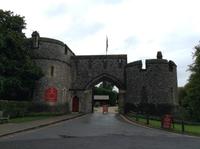 Eingang Arundel Castel
