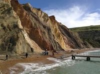 wunderbare Steilküste