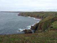 herrliche Steilküste