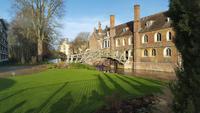 Mathematiker- Brücke in Cambridge 20171230_124459