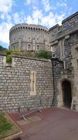 Dicke Mauern und Schießscharten in Windsor Castle