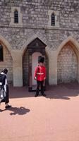 Besucherwache in Windsor Castle