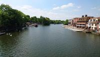 Blick auf die Themse zwischen Windsor und Eton