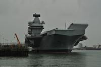 Südengland - Portsmouth - Historical Dockyards - Flugzeugträger HM Queen Elizabeth II.