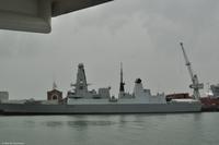 Südengland - Portsmouth - Historical Dockyards - Radarschiffe