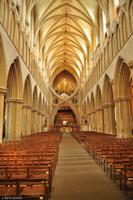 Südengland - Wells Cathedral - Scherenbogen