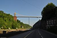 England - Bristol - Clifton Suspension Bridge über den River Avon