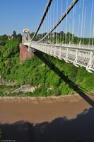 England - Bristol - Clifton Suspension Bridge über den River Avon