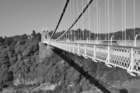 England - Bristol - Clifton Suspension Bridge über den River Avon